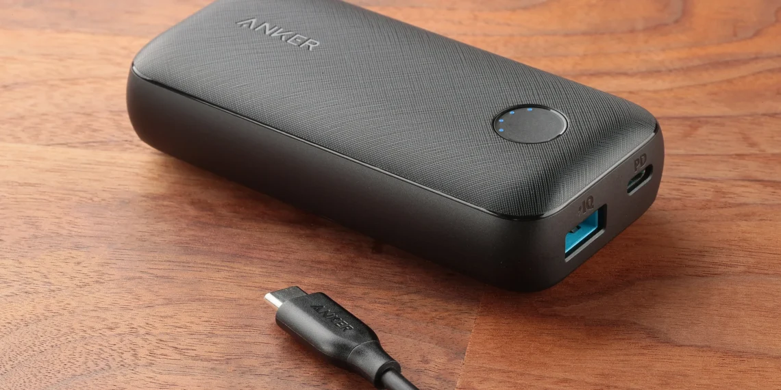 Anker PowerCore 10000 Redux - front design view