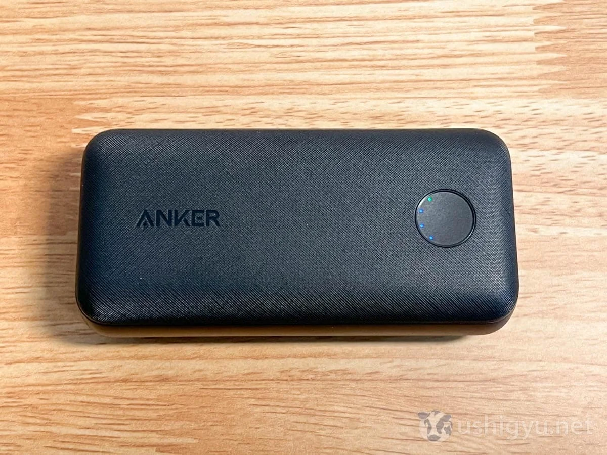 Anker PowerCore 10000 Redux - in-use shot