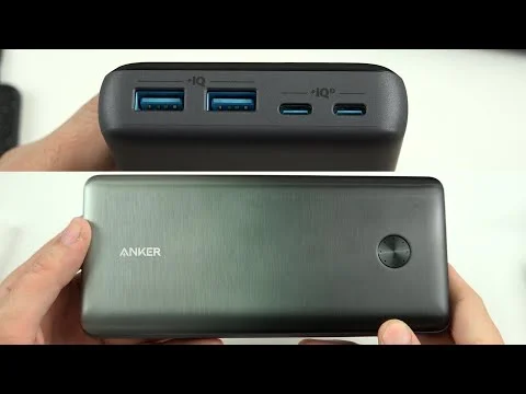 Anker PowerCore III Elite 25600 - in-use shot