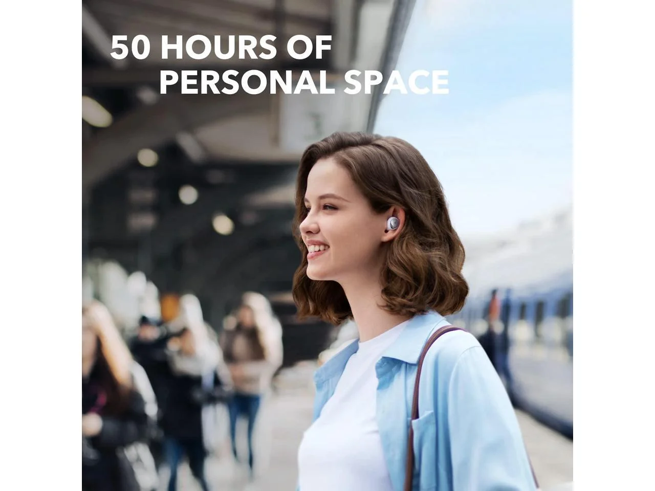 Anker Soundcore Space A40 - side profile Anker Soundcore Space A40 - side profile