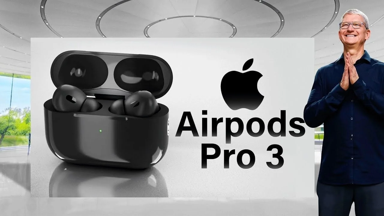 Apple AirPods Pro 3 - in-use shot