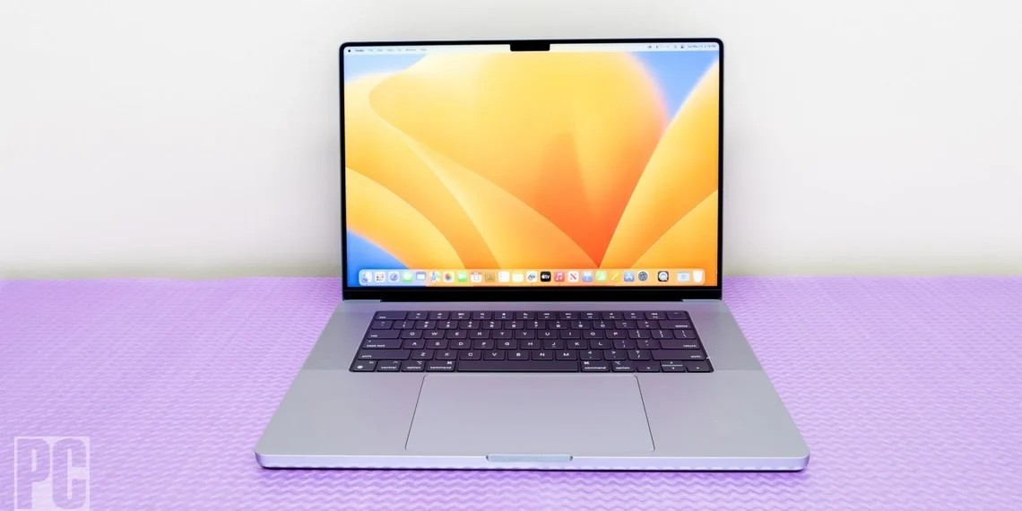Apple MacBook Pro 16-inch M2 Max - front design view