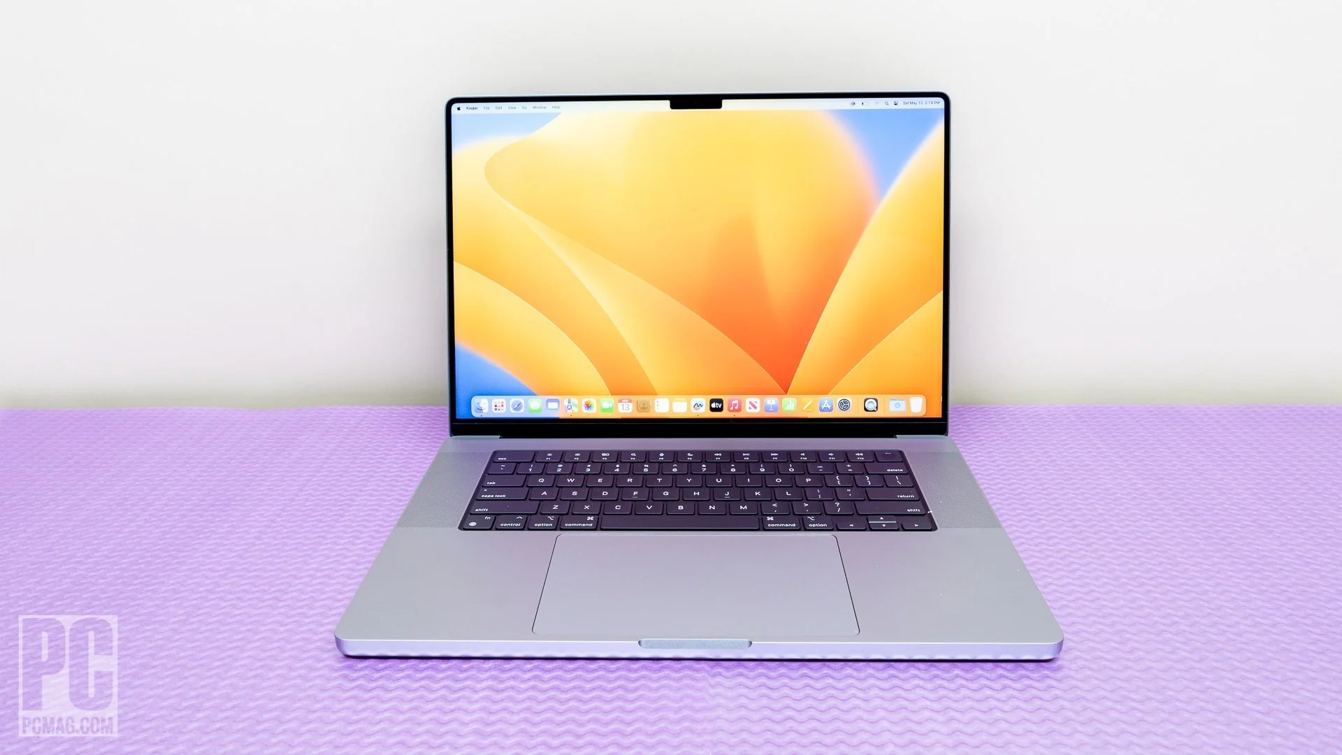 Apple MacBook Pro 16-inch M2 Max - front design view Apple MacBook Pro 16-inch M2 Max - front design view