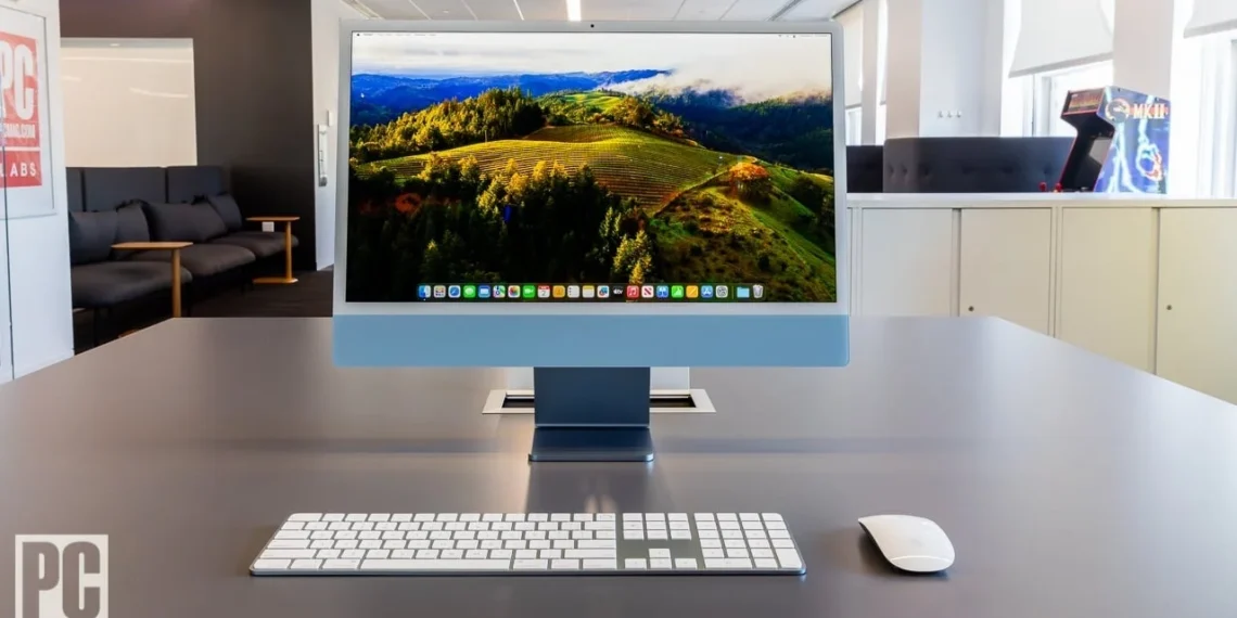 Apple iMac 24-inch (M2, 2023) - front design view