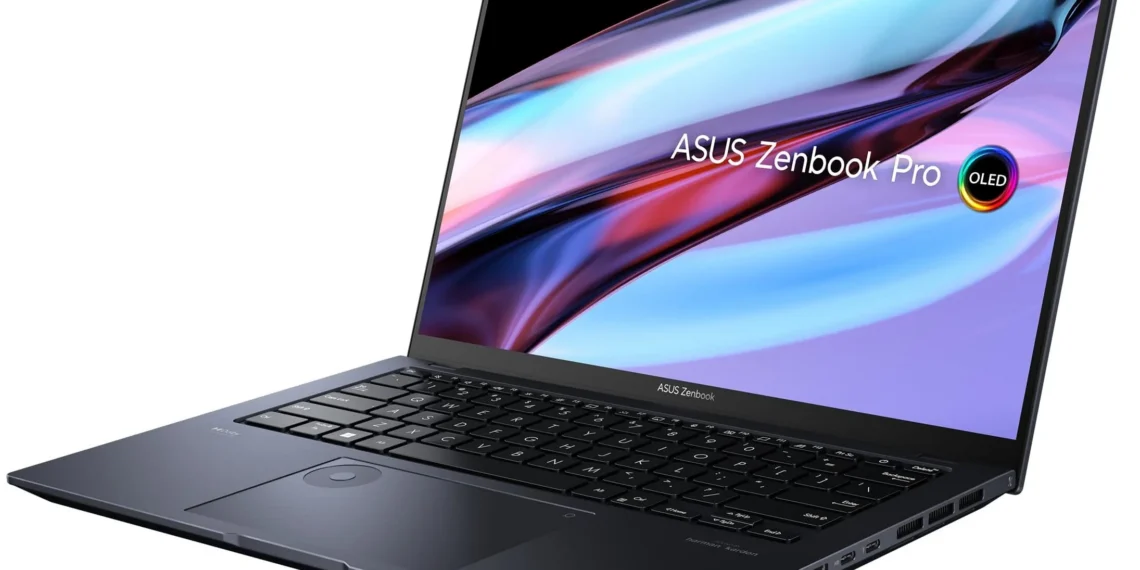 Asus ZenBook Pro 14 OLED - front design view