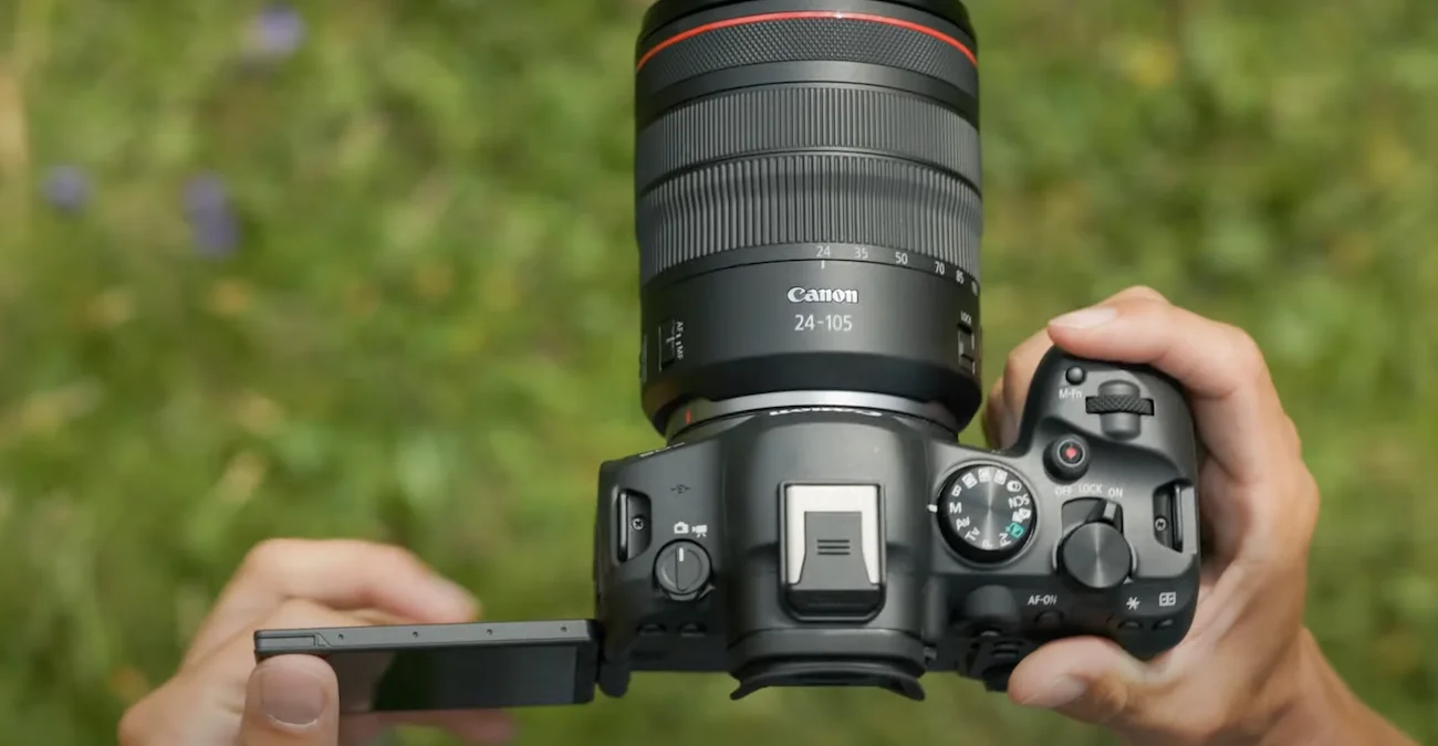 Canon EOS R6 Mark II - detail closeup