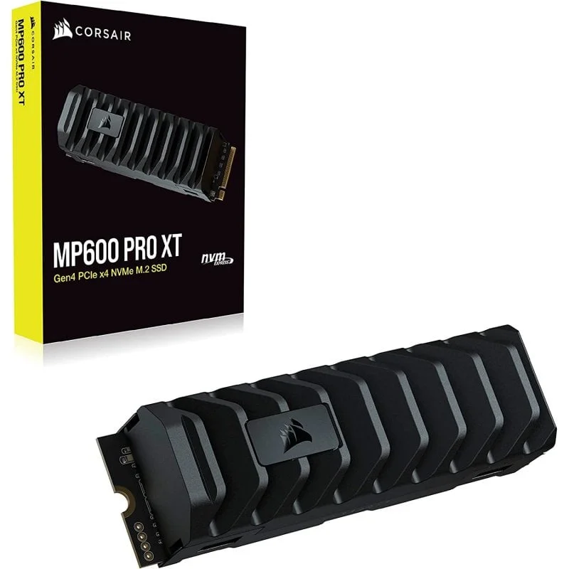Corsair MP600 PRO XT NVMe SSD - side profile