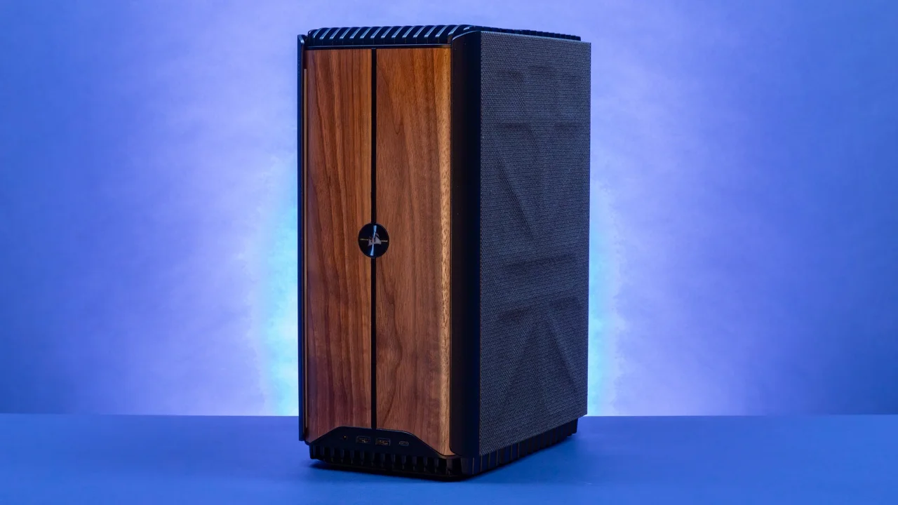 Corsair One i500 - front design view Corsair One i500 - front design view