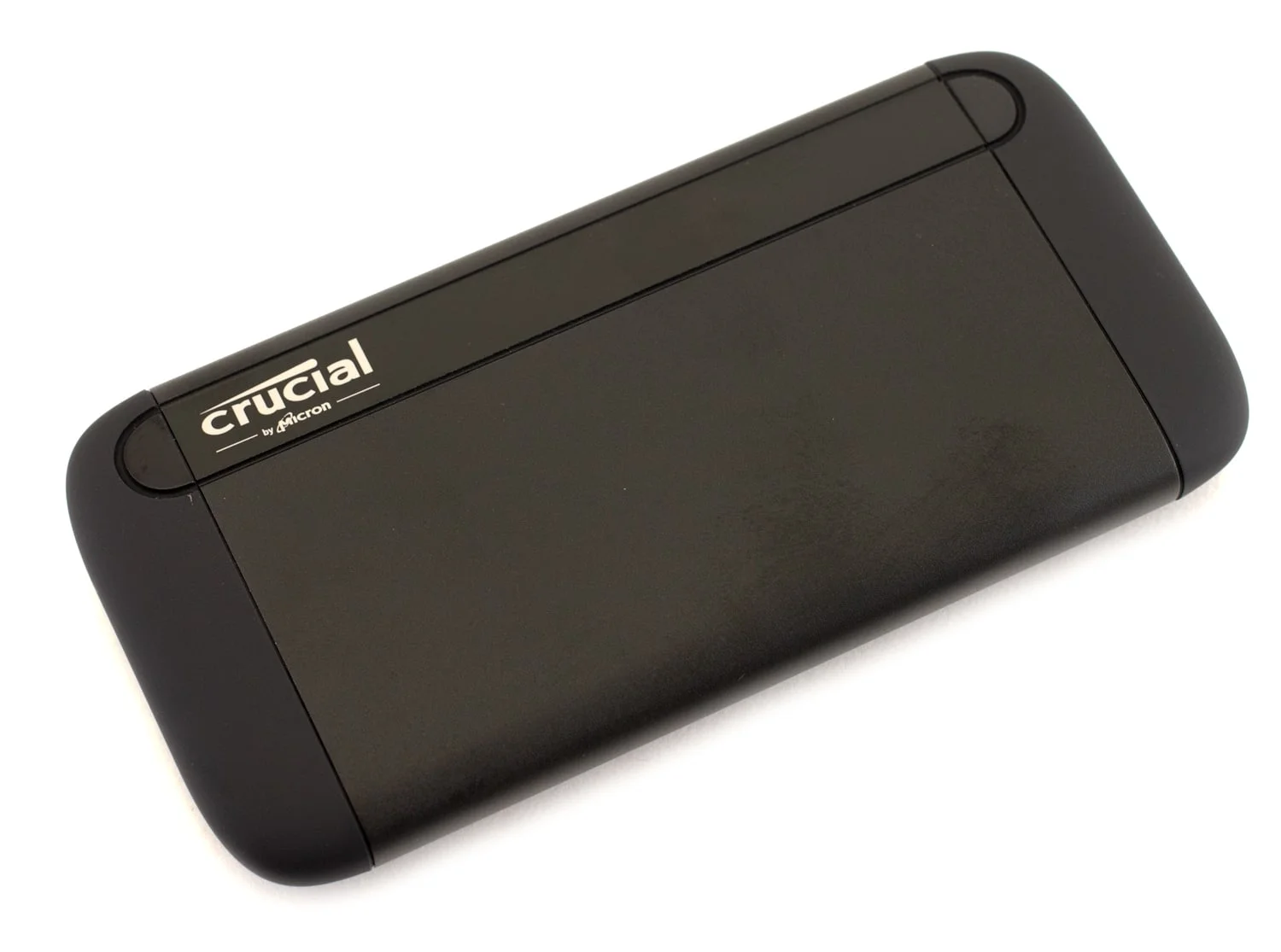 Crucial X8 Portable SSD - side profile