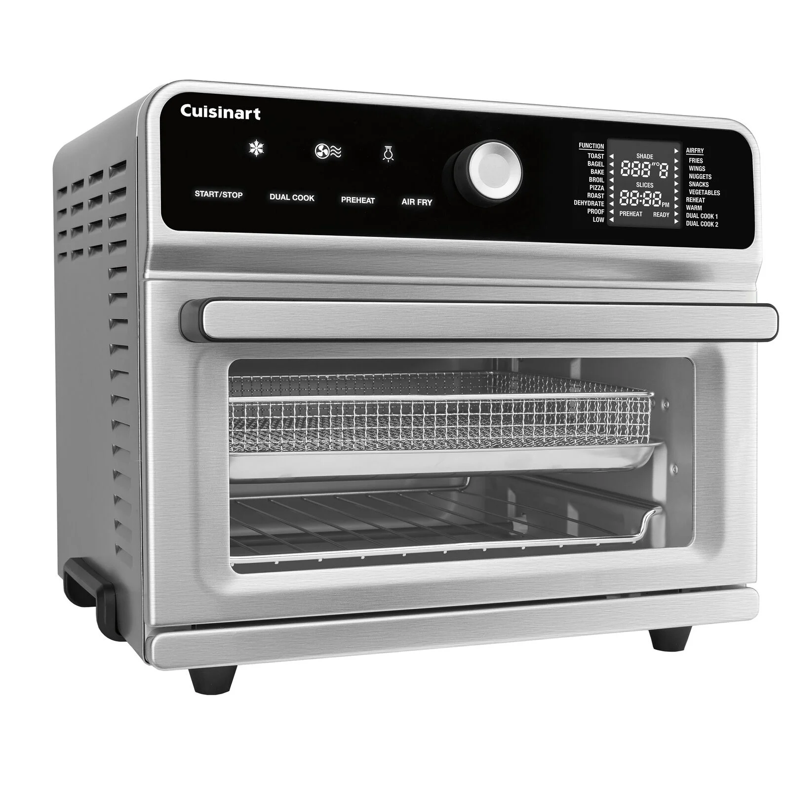 Cuisinart Air Fryer Toaster Oven - side profile