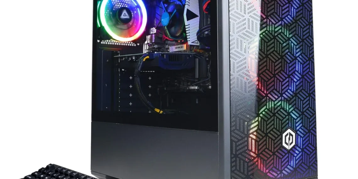 CyberPowerPC Gamer Xtreme VR - front design view