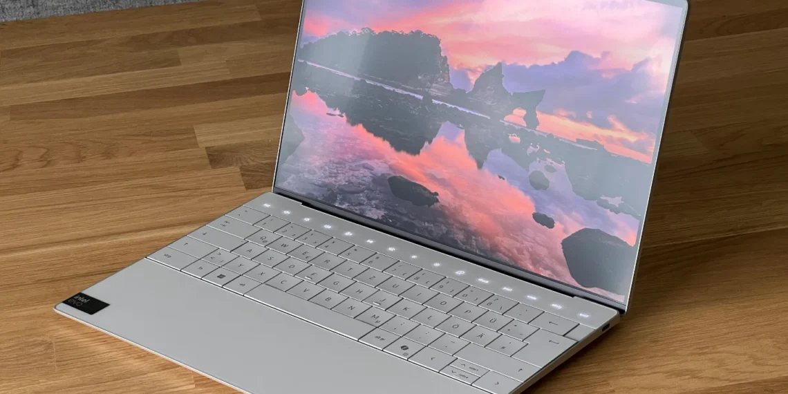 Dell XPS 13 (2026) - front design view
