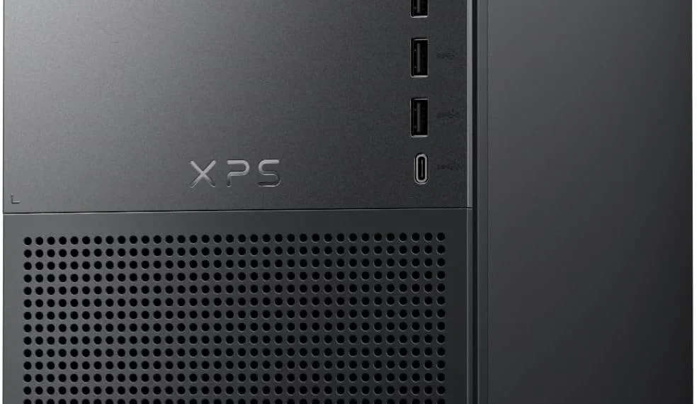 Dell XPS Desktop 8960 - front design view
