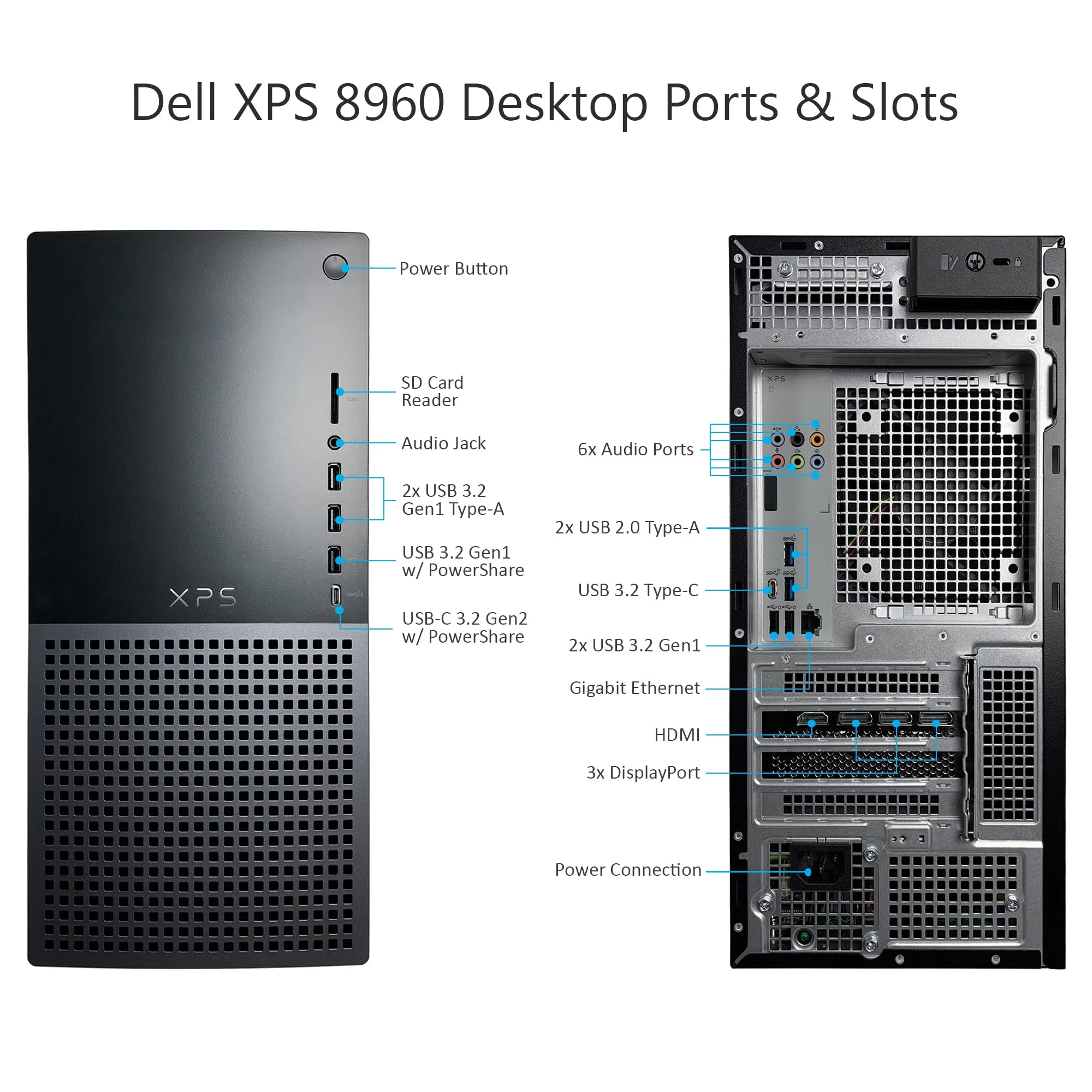 Dell XPS Desktop 8960 - in-use shot