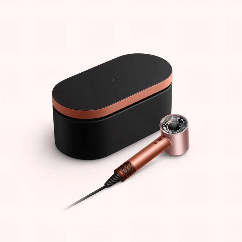 Dyson Supersonic Nural Hair Dryer - in-use shot