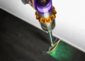 Dyson V15 Detect Absolute - front design view