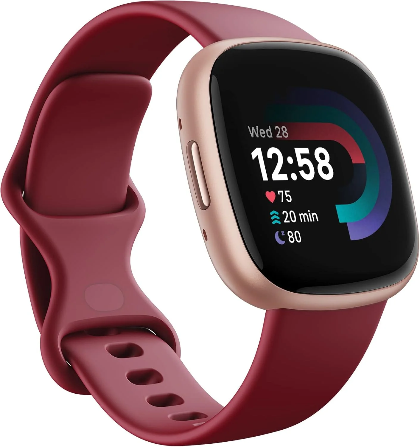 Fitbit Versa 4 - side profile