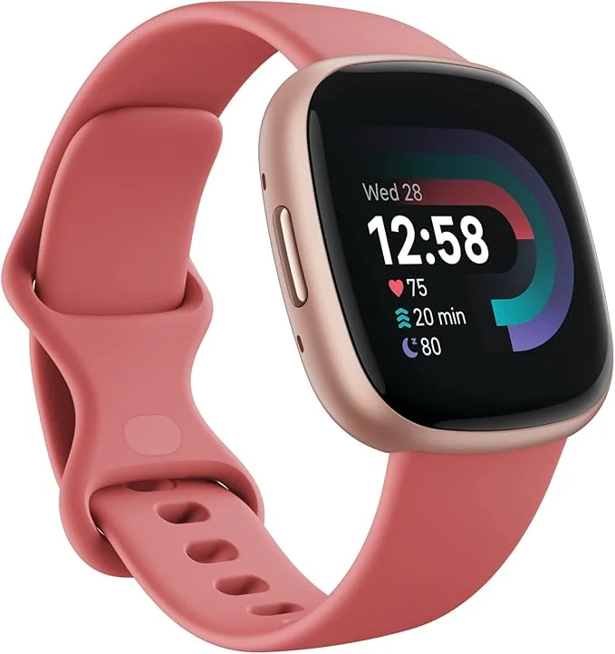 Fitbit Versa 4 - in-use shot