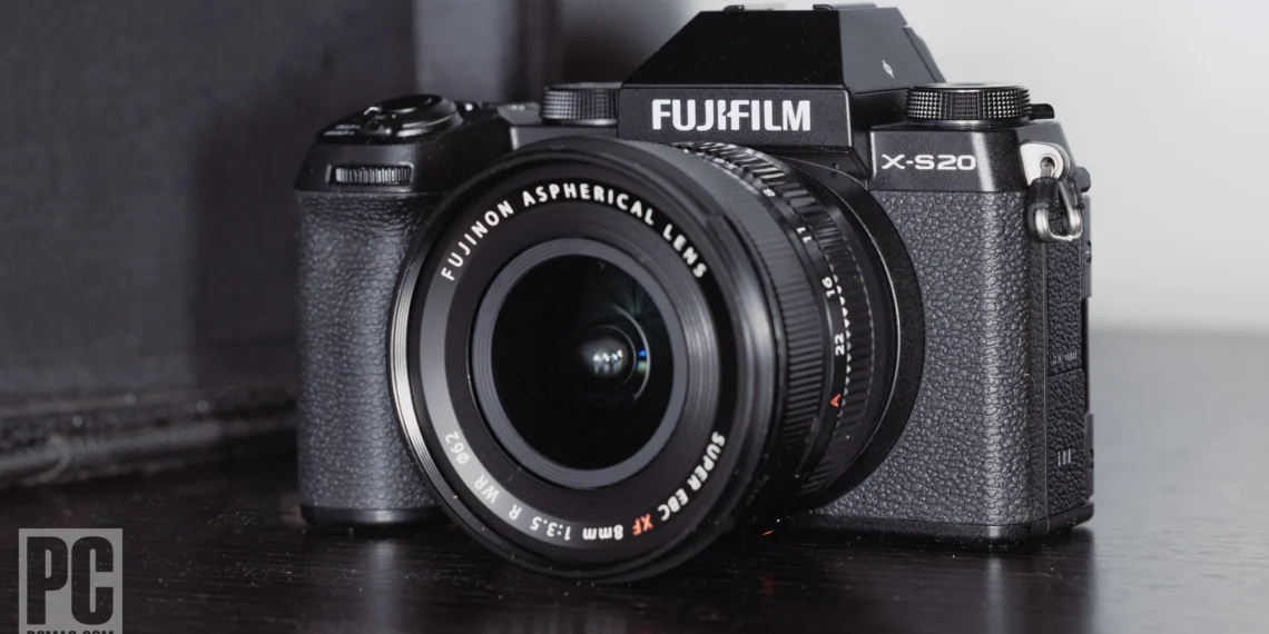 Fujifilm X-S20 - front design view