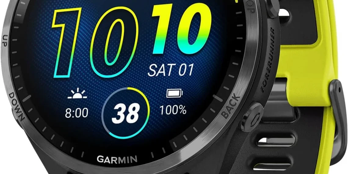 Garmin Forerunner 965 - front design view