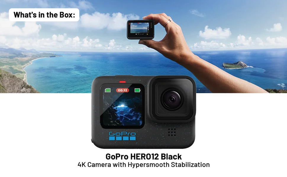 GoPro HERO12 Black - in-use shot