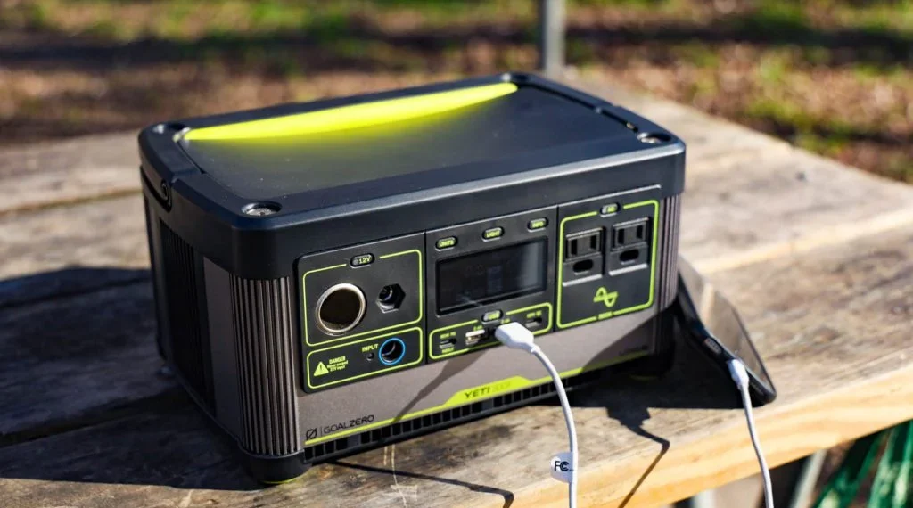 Goal Zero Yeti 500X - front design view