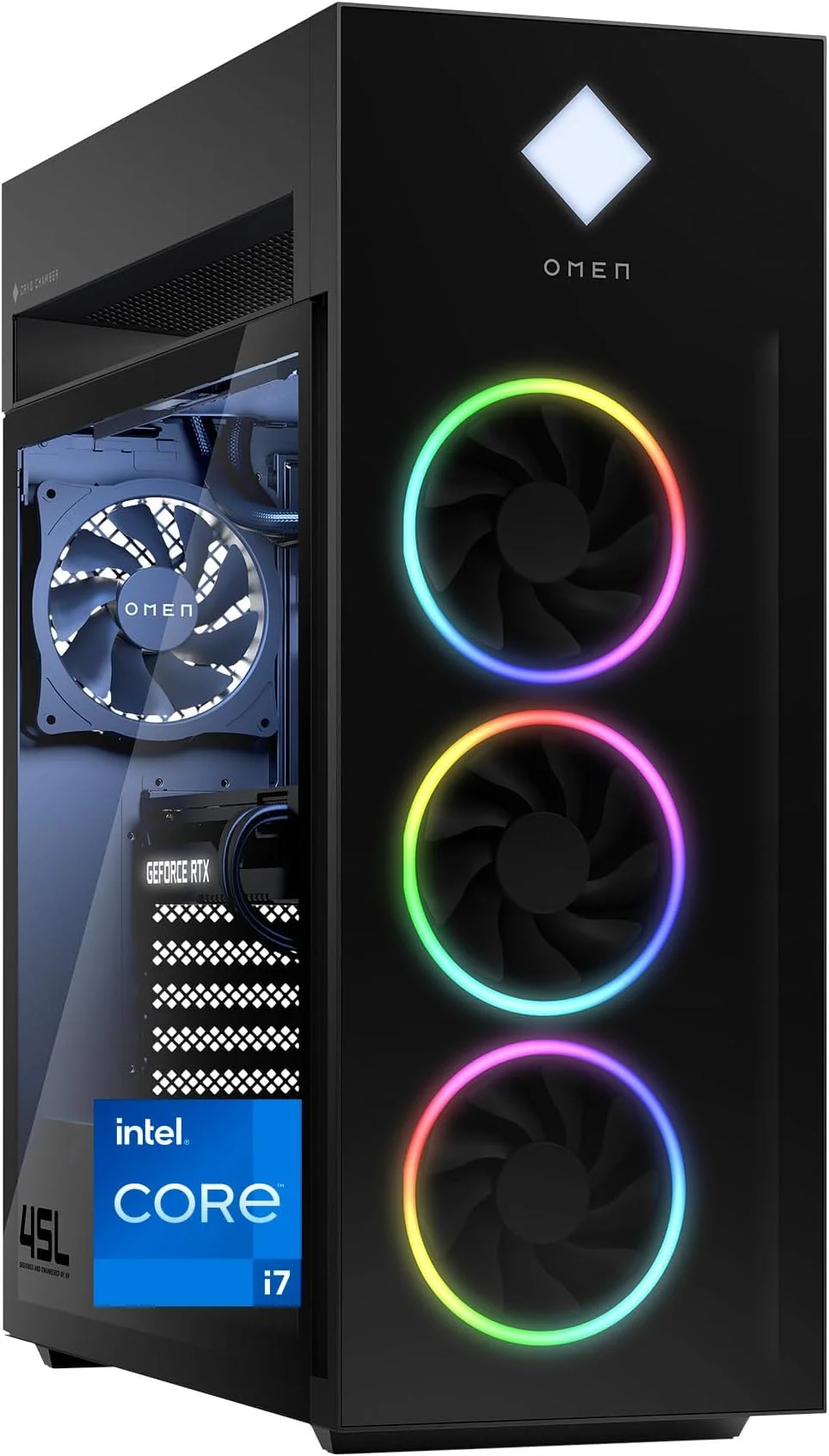 HP Omen 45L Gaming Desktop - in-use shot