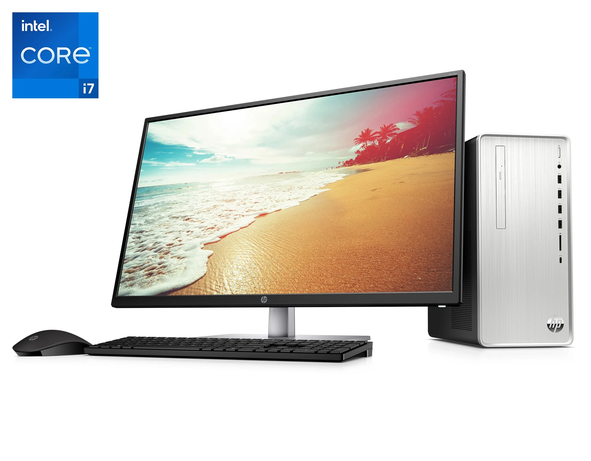 HP Pavilion Desktop TP01 - front design view HP Pavilion Desktop TP01 - front design view