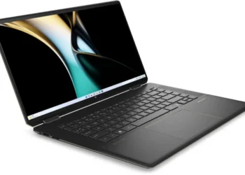 HP Spectre x360 16 (2025) - front design view