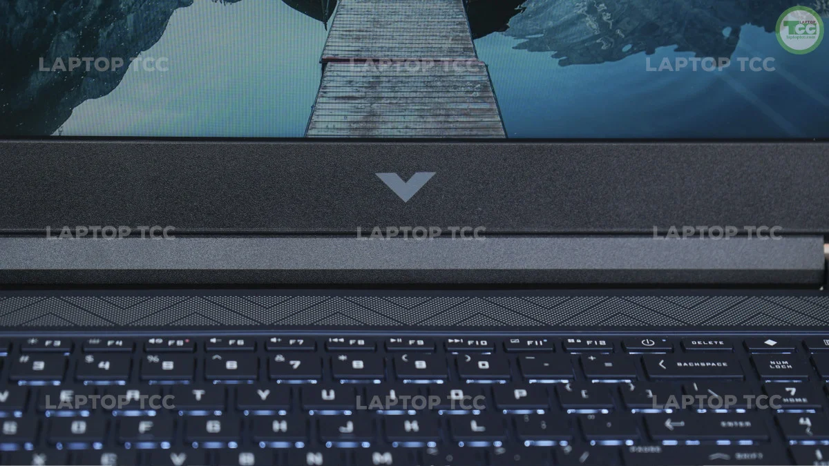 HP Victus 15 (2023) - detail closeup