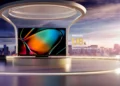 Hisense U8K 4K Mini-LED TV - front design view