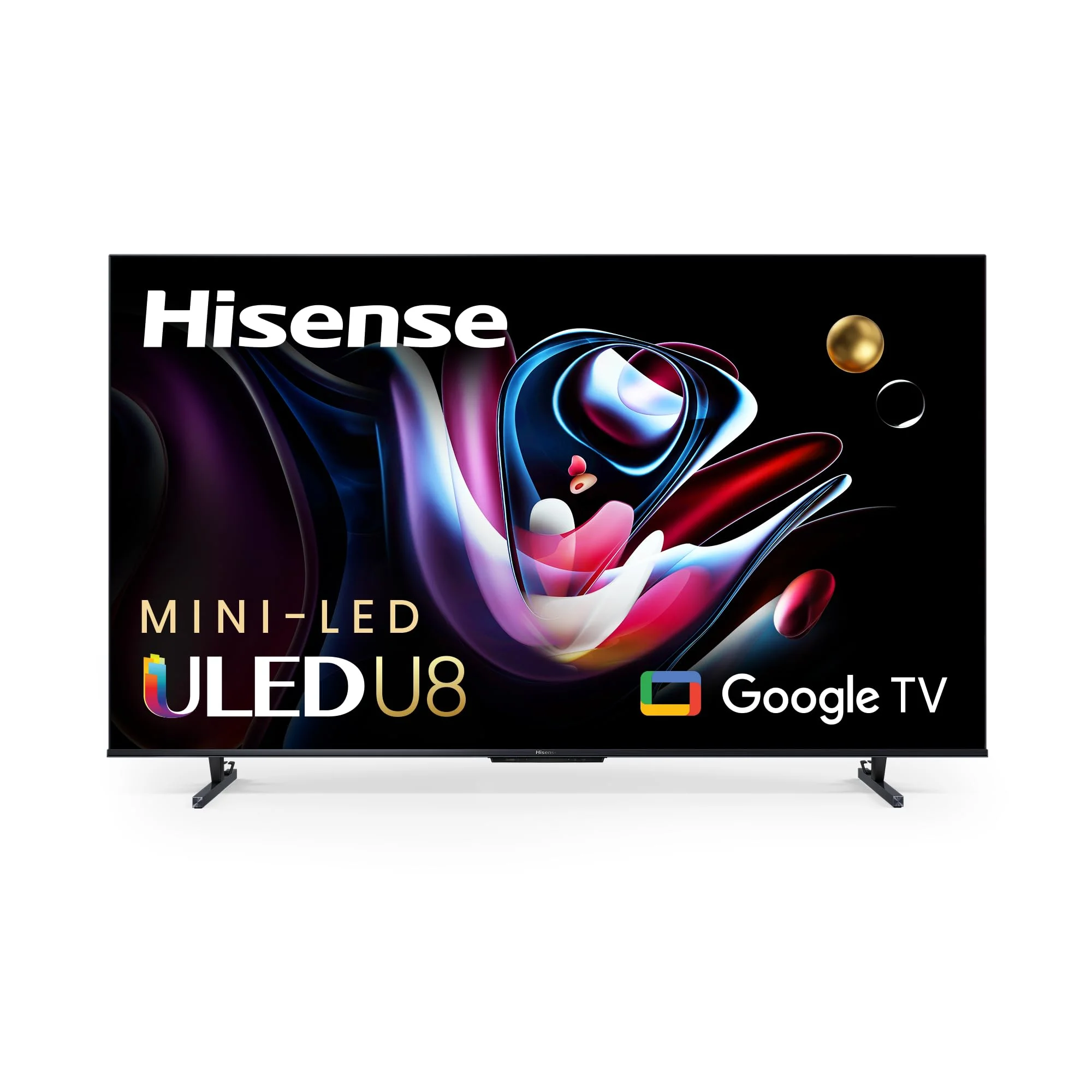 Hisense U8K 4K Mini-LED TV - side profile