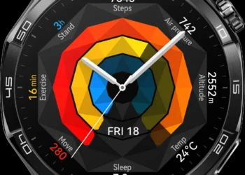 Huawei Watch GT 5 - front design view