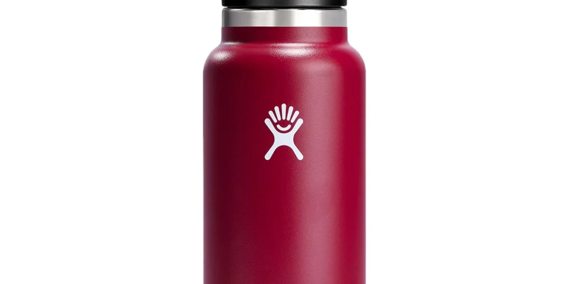Hydro Flask Wide Mouth 32 oz - front design view