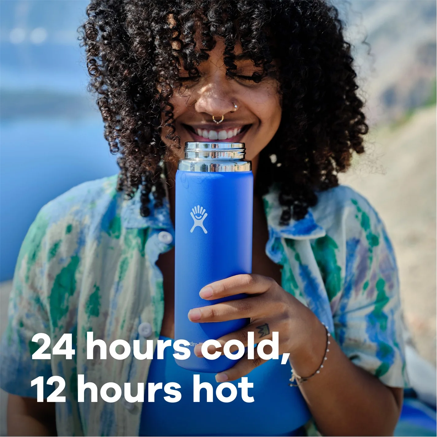 Hydro Flask Wide Mouth 32 oz - detail closeup