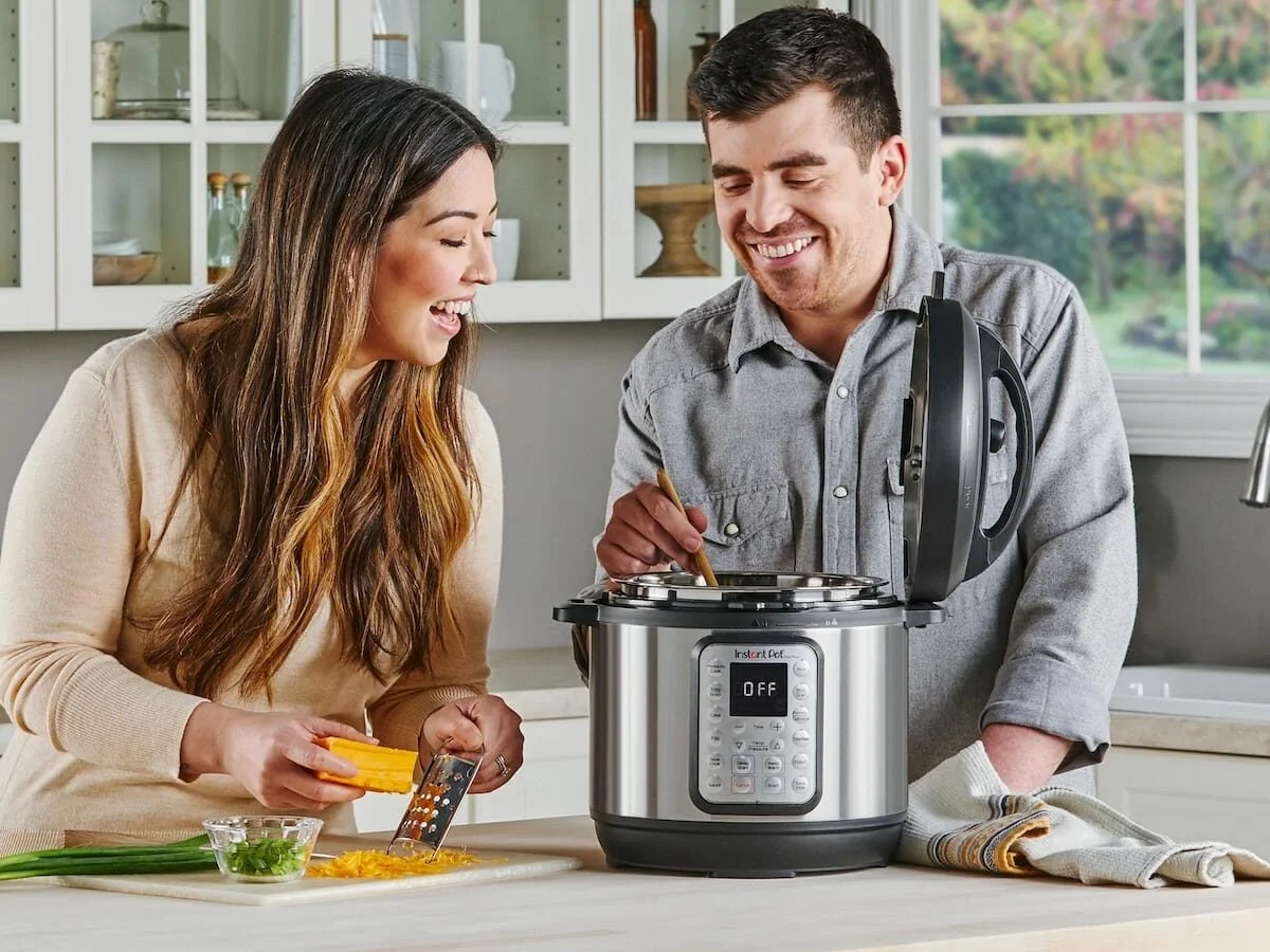 Instant Pot Duo Plus 9-in-1 - in-use shot Instant Pot Duo Plus 9-in-1 - in-use shot