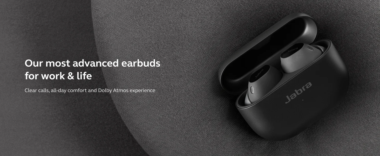 Jabra Elite 10 - in-use shot Jabra Elite 10 - in-use shot