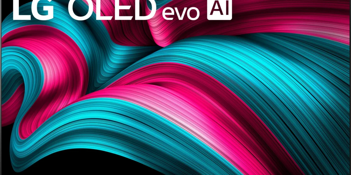 LG OLED evo C3 Series 4K Smart TV - front design view