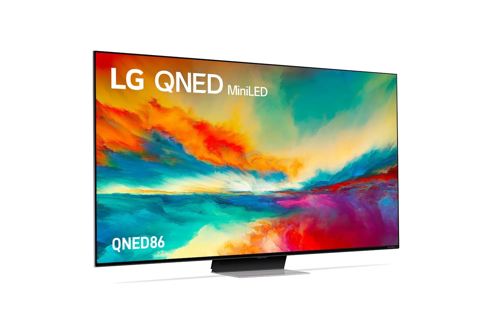 LG QNED Mini-LED 4K TV - side profile