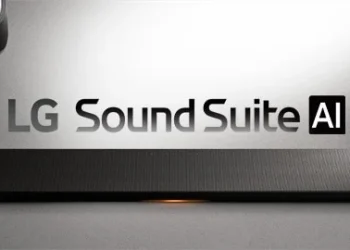 LG Sound Suite - front design view