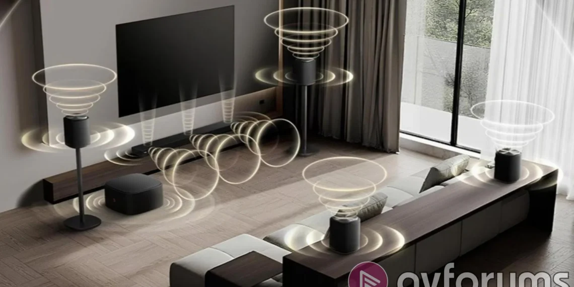 LG Sound Suite - detail closeup