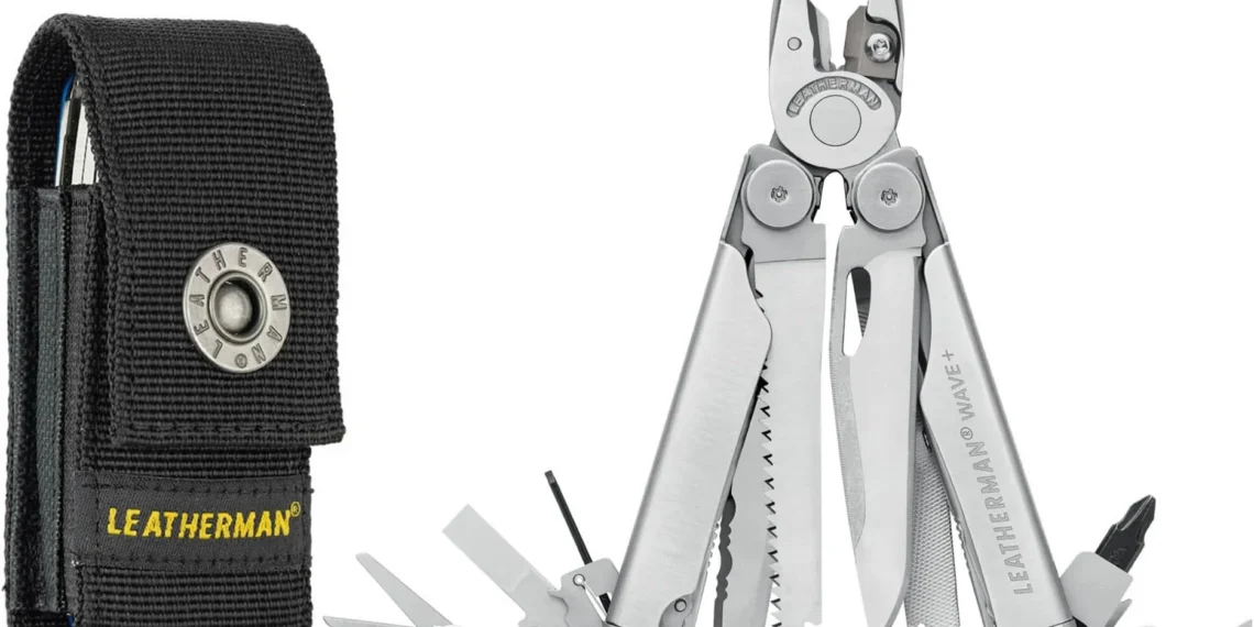 Leatherman Wave Plus Multitool - front design view