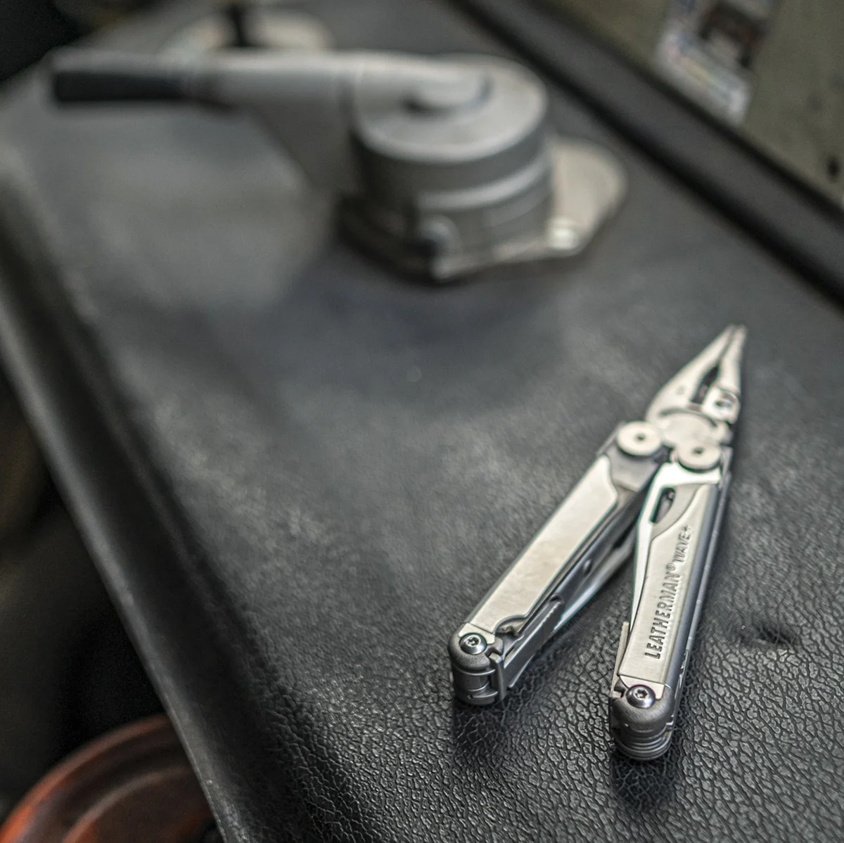 Leatherman Wave Plus Multitool - in-use shot Leatherman Wave Plus Multitool - in-use shot