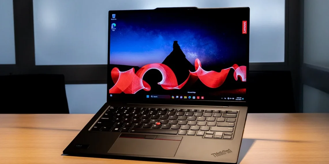 Lenovo ThinkPad X1 Carbon Gen 12 - front design view