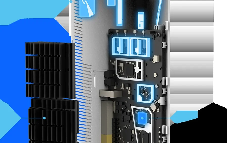 MSI Roamii BE Pro - front design view