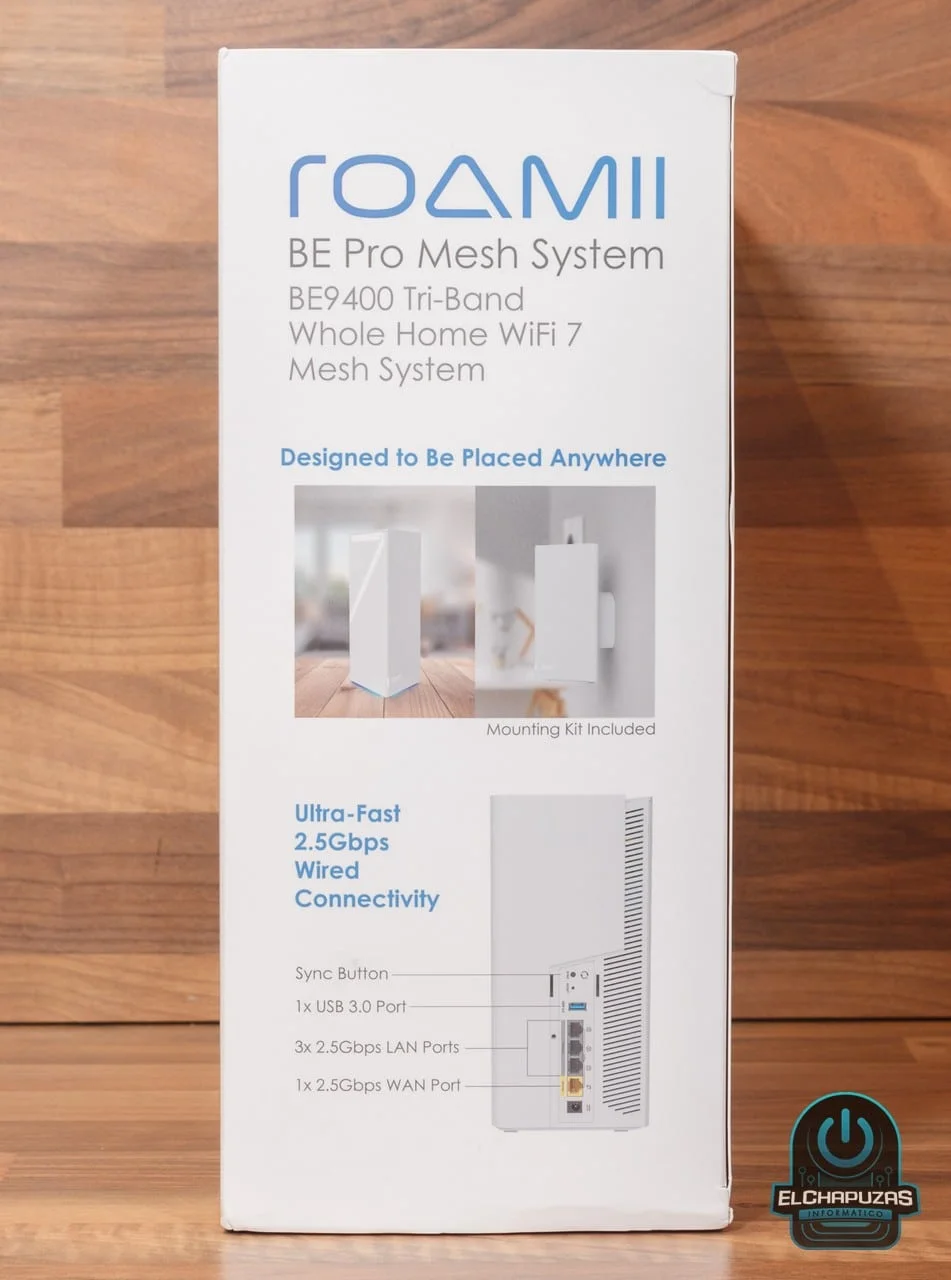 MSI Roamii BE Pro - in-use shot