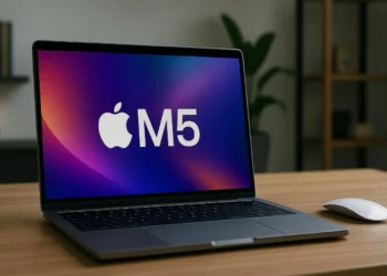MacBook Pro M5 Max 16-inch - front design view