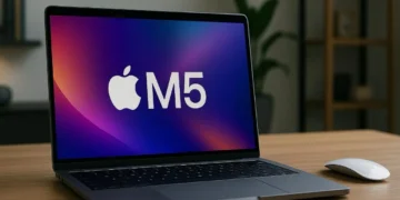 MacBook Pro M5 Max 16-inch - front design view
