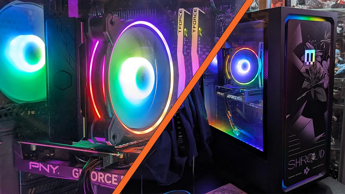 Maingear MG-1 Silver (2025) - in-use shot Maingear MG-1 Silver (2025) - in-use shot