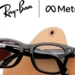 Meta AI smart glasses - front design view